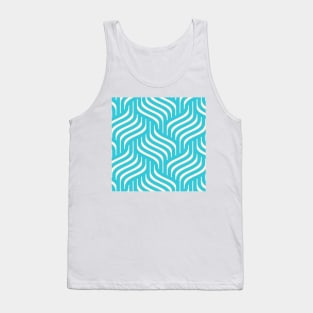 diamond wave pattern Tank Top